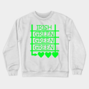 Irish Green Crewneck Sweatshirt